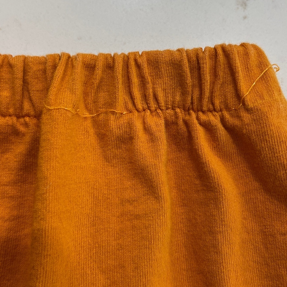 Johnny Was Vintage Orange T-Shirt Maxi Skirt – 100% Cotton – Made in USA - Picture 5 of 8